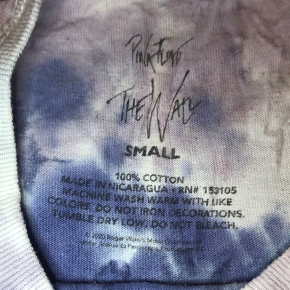 Pink Floyd The Wall Tie Dye Tee Shirt - Picture 4 of 11